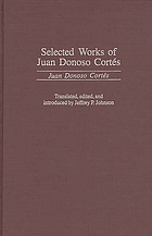 Selected works of Juan Donoso Cortés