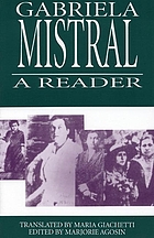 A Gabriela Mistral reader