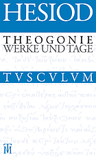 Theogonie ; Werke und Tage : griechisch und deutsch