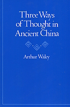 Three ways of thought in ancient China
