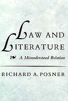 Law and literature : a misunderstood relation