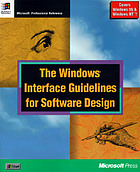 The Windows interface guidelines for software design