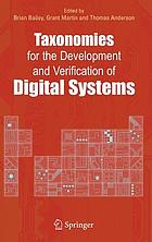 Taxonomies for the development and verification of digital systems