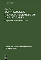 John Locke's Reasonableness of christianity : 1695