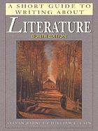 A short guide to writing about literature