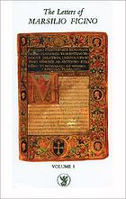 The letters of Marsilio Ficino