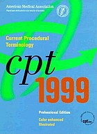 CPT 1999 : current procedural terminology