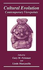 Cultural evolution : contemporary viewpoints