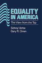 Equality in America : the view from the top