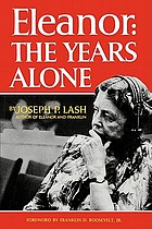 Eleanor: the years alone