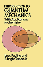 Introduction to quantum mechanics, with applications to chemistry