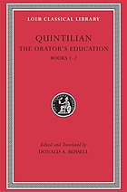 Institutio oratoria. Book 2
