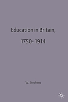 Education in Britain, 1750-1914