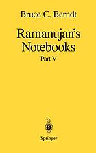 Ramanujan's notebooks. part V