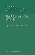The Alfonsine tables of Toledo
