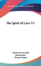 The spirit of laws