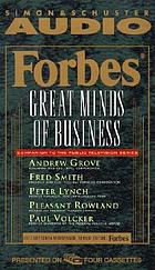 Forbes great minds of business