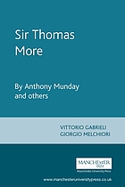 Sir Thomas More : a play