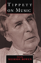 Tippett on music
