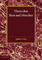 Theocritus, Bion, and Moschus