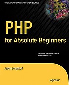 PHP 6 for absolute beginners