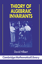 Theory of algebraic invariants
