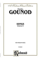 Songs : for medium voice. Volume II