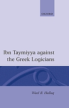 Ibn Taymiyya against the Greek logicians