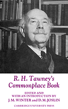 R. H. Tawney's Commonplace book