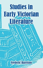 Studies in early Victorian literature