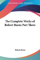 The complete poetical works of Robert Burns