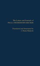 The letters and journals of Paula Modersohn-Becker