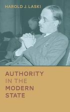 Authority in the modern state