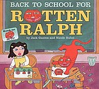 Back to school for rotten Ralph