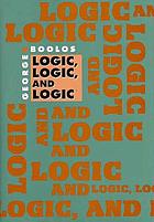 Logic, logic, and logic