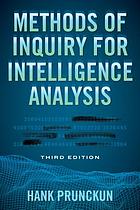 Methods of inquiry for intelligence analysis