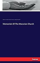Memorials of the Moravian church