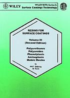 Polyurethanes, polyamides, phenolplasts, aminoplasts, maleic resins