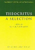 The Greek bucolic poets