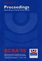 Proceedings of the Fifth International Conference on the Bearing Capacity of Roads and Airfields : Norwegian University of Science and Technology, Trondheim, Norway, 6-8 July, 1998