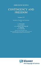 Contingency and freedom = Lectura I 39