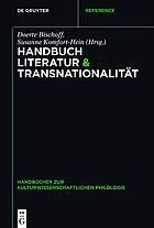 Handbuch Literatur & Transnationalität