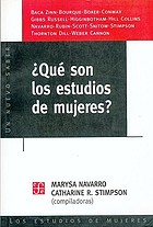 Qué son los estudios de mujeres