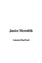 Janice Meredith; a story of the American revolution