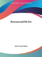 Rousseau and his era