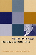 Identity and difference
