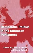 Democratic politics in the European Parliament
