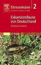 Wirbellose : Insekten Exkursionsfauna von Deutschland Exkursionsfauna von Deutschland
