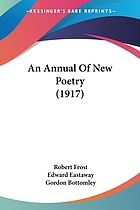 An Annual of new poetry, 1917