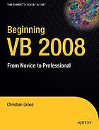 Beginning VB 2008 from novice to professional